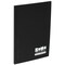 SoHo Urban Artist Tape Bound Lay Flat Sketch Book, Black Cover, 4x6" 30 Sheets, Smooth Mixed Media Sketchbook, 71lb. (106 gsm) Paper Travel Art Journal, Customizable Soft Cover
